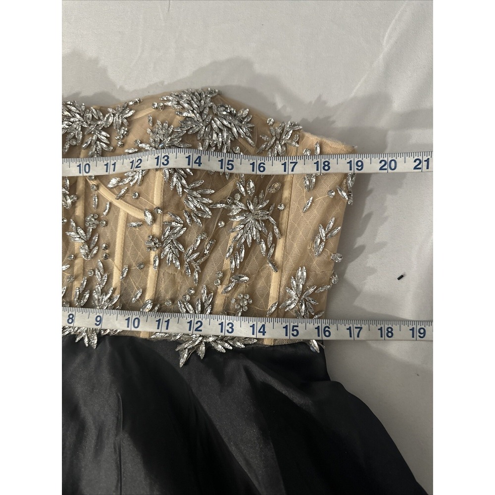 NWT‎ $898 MAC DUGGAL [ 12 ] 20701 Strapless Embellished Bustier Ball Gown S1851 - Picture 5 of 15